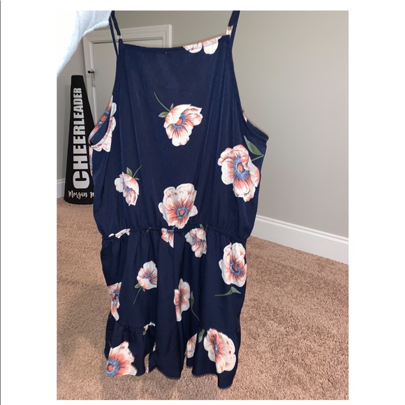 Navy Blue Romper - Picture 3 of 3